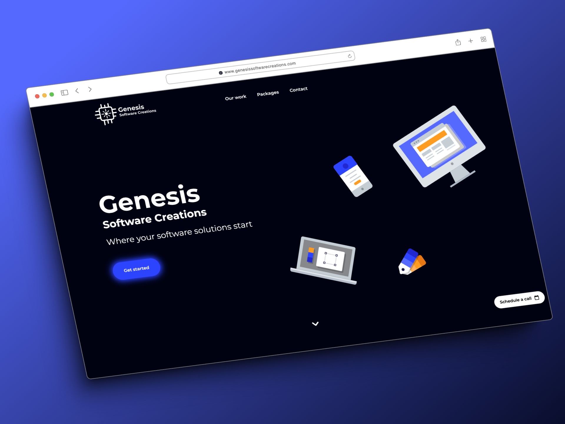 Genesis Software Creations Logo